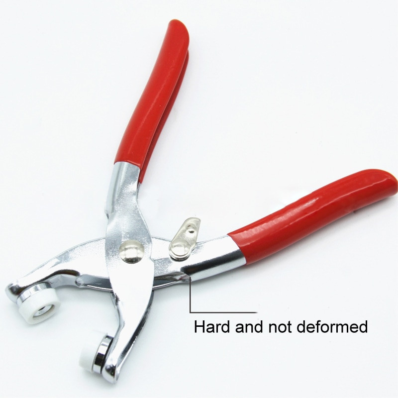 Prong Snap Buttons Tool Punching Leathercraft 1 τμχ 9,5mm 10mm Συνδετήρες Εργαλεία Πένσα χειρός Μεταλλική πόρπη Popper Πένσα μωρού