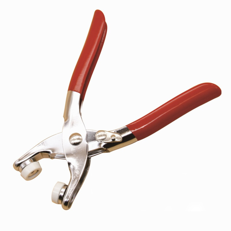 Prong Snap Buttons Tool Punching Leathercraft 1 τμχ 9,5mm 10mm Συνδετήρες Εργαλεία Πένσα χειρός Μεταλλική πόρπη Popper Πένσα μωρού