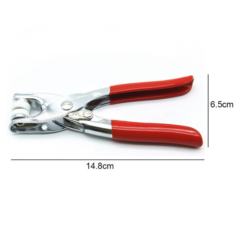 Prong Snap Buttons Tool Punching Leathercraft 1 τμχ 9,5mm 10mm Συνδετήρες Εργαλεία Πένσα χειρός Μεταλλική πόρπη Popper Πένσα μωρού