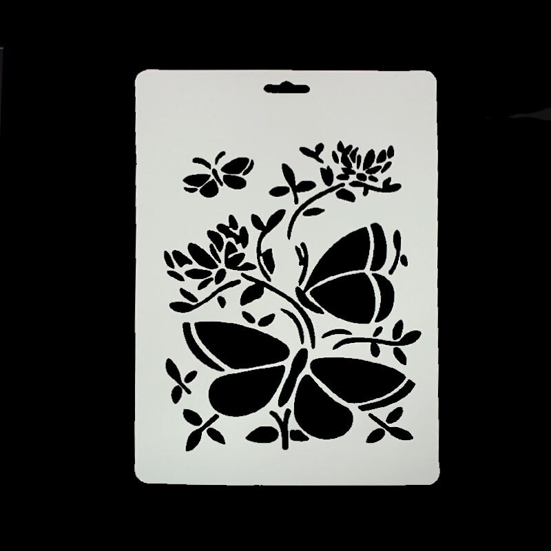 DIY Scrapbooking Lišće Predložak perja Pečenje Kuhinja Ukrašavanje kolača Šablone Sprej Listovi Predložak perja Mape za utiskivanje