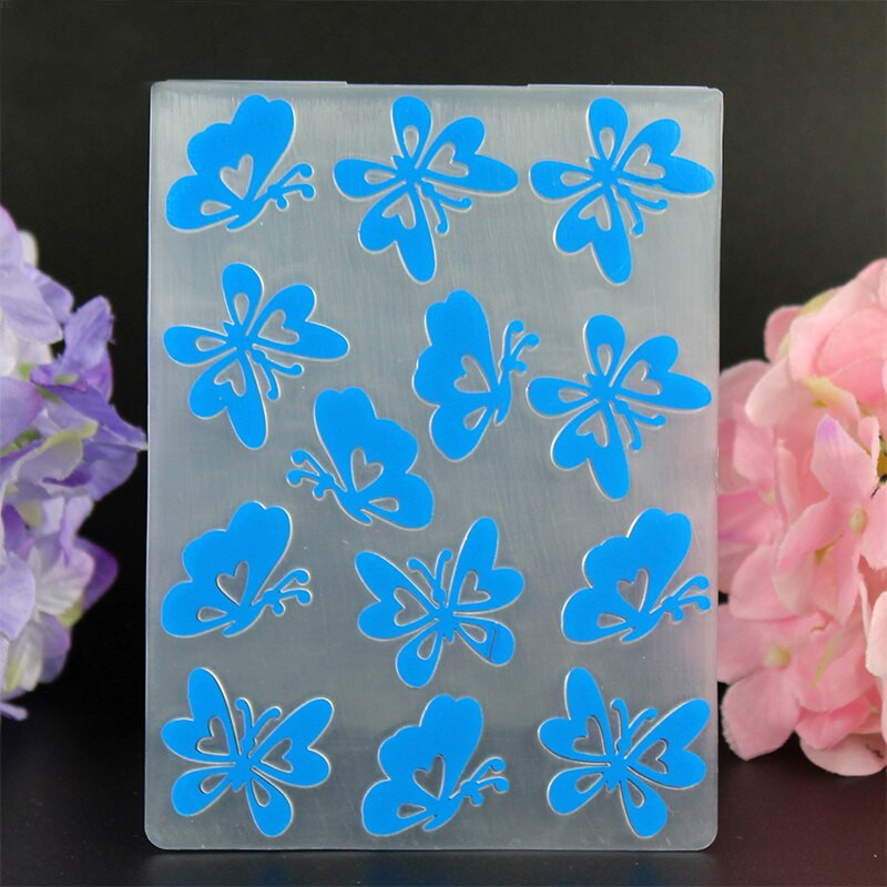 DIY Scrapbooking Charm Butterfly Embossing File Templates Card Making Plastic Template Arts Χειροτεχνία & Ράψιμο Φακέλων με ανάγλυφο