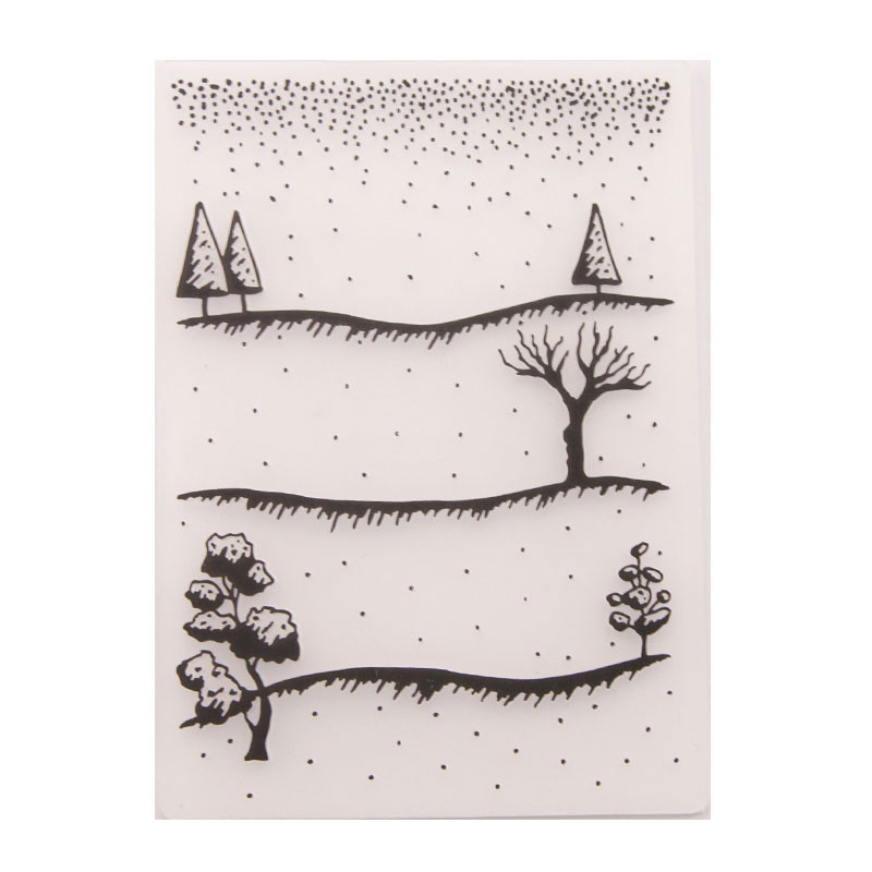 Φάκελοι με ανάγλυφο δέντρου Πλαστικό πρότυπο για χειροτεχνίες DIY Scrapbooking Φτιάχνοντας άλμπουμ φωτογραφιών Κάρτα φόντου Γιορτινή διακόσμηση
