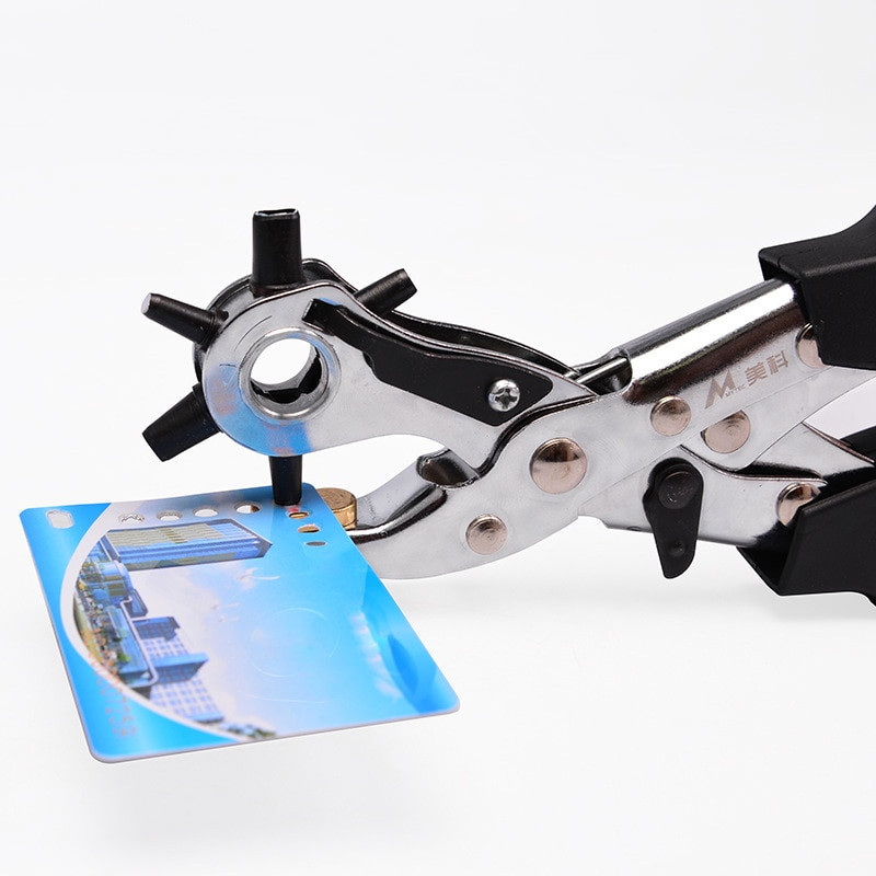 Leathercraft puncher για δερμάτινη τρύπα για ζώνες χεριών Πένσα ραφής διάτρητη ζώνη ρολογιού Eyelet Piercer Diy Craft Tools