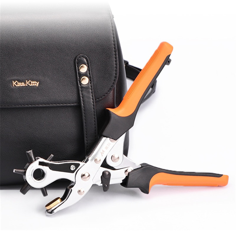 Leathercraft puncher για δερμάτινη τρύπα για ζώνες χεριών Πένσα ραφής διάτρητη ζώνη ρολογιού Eyelet Piercer Diy Craft Tools