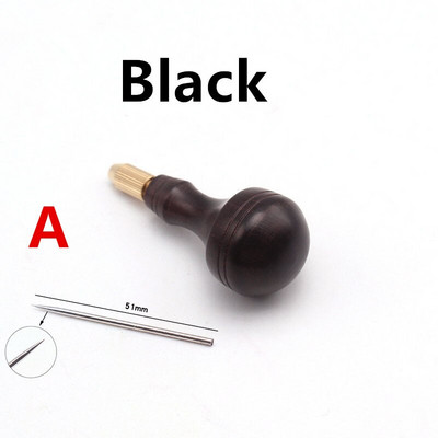 1 τεμ. Δερμάτινο σουβλί ραψίματος Διαμάντι Εργαλείο χειροτεχνίας ραψίματος Σουβίλι DIY Stitcher Taper Leather Punch