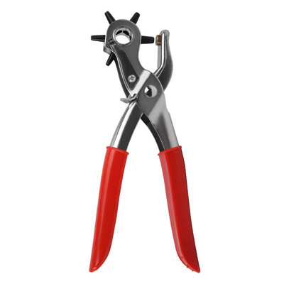 KAOBUY Δερμάτινη ζώνη τρύπας πένσα ματιών διάτρητη ραπτομηχανή Περιστρεφόμενη ραπτομηχανή Εργαλείο ρυθμιστής τσάντας λουράκι ρολογιού Οικιακό δερμάτινο χειροποίητο