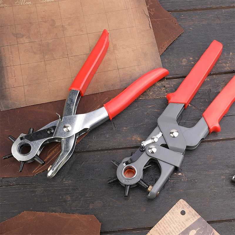 KAOBUY Δερμάτινη ζώνη τρύπας πένσα ματιών διάτρητη ραπτομηχανή Περιστρεφόμενη ραπτομηχανή Εργαλείο ρυθμιστής τσάντας λουράκι ρολογιού Οικιακό δερμάτινο χειροποίητο