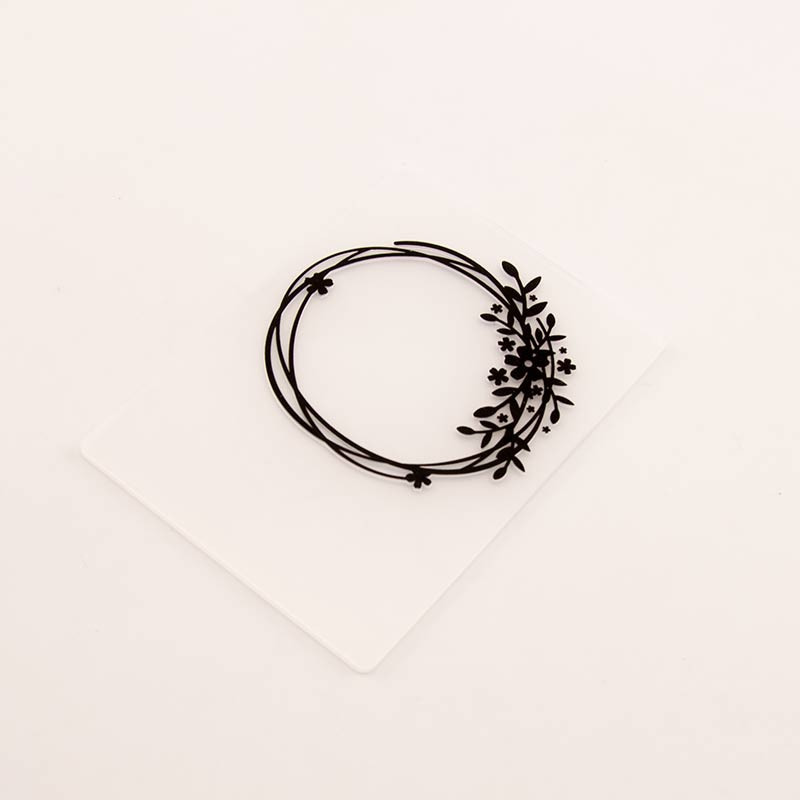 Lillede reljeefkaustad Kastmisplastist reljeefkaust Scrapbookingiks DIY paberist käsitöö/kaartide valmistamise kaunistus