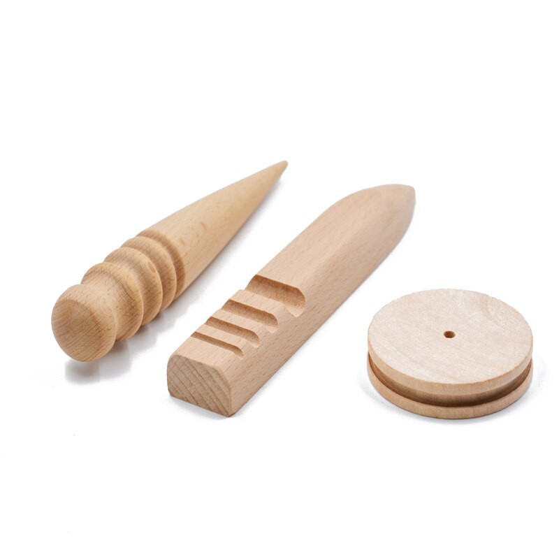 SOZO Okrugli brusni alat za brušenje kožnih rubova Polirani set za brušenje drvenih rubova Kožni alati Polirana kožna šipka Rad