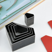 Cutter de piele Lama de otel japonez fara placa de lemn