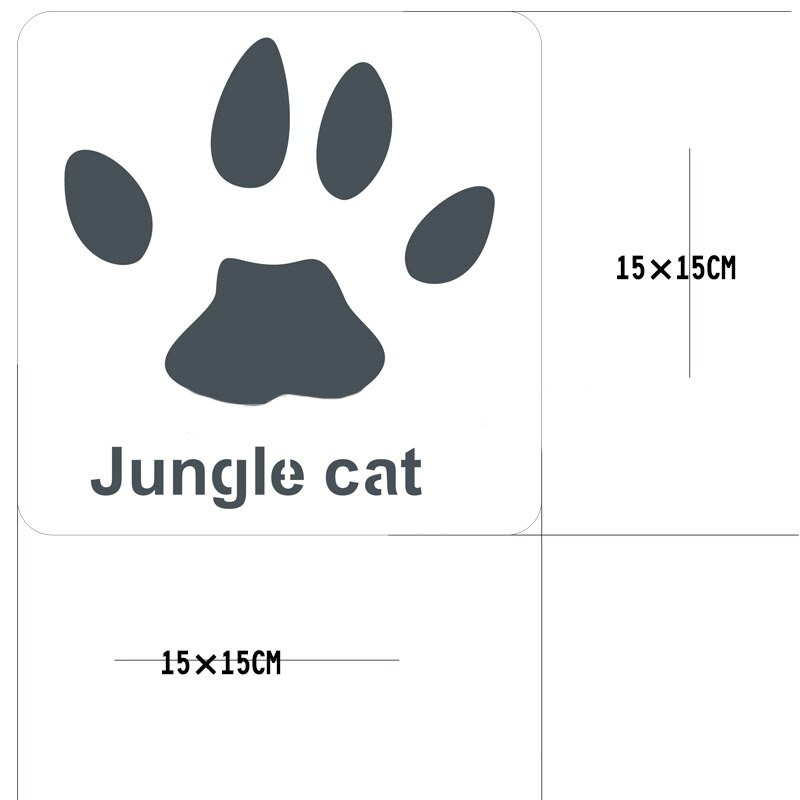 Animacinių filmų plastikinis trafaretas Vaiko trafaretas Gyvūnų pėdsakų trafaretas tapybai Ažūrinis šablonas Iškarpų albumas reljefinis albumo dekoravimas