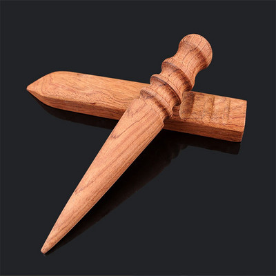 Sanbest Tija de șlefuit pentru margini din piele Lemn de santal Fag Lemn de trandafir Sculptură Instrumente de lustruit DIY