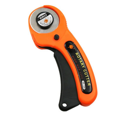 45 mm kratinys, ritininis peilis, audinys, pjovimo peilis, odinis popierinis audinys, rankdarbių audiniai, rotaciniai pjaustytuvai „pasidaryk pats“ siuvimo priedai