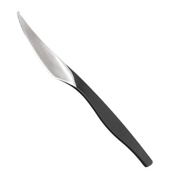 1Pcs 16cm нож за рязане от неръждаема стомана Leather Craft Practical Cuting Carving Tool Чанта за съхранение на кожени инструменти, колан, черна