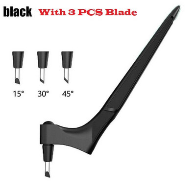 „Pasidaryk pats“ amatų pjovimo įrankiai Medžio drožyba pjaustymo rašiklis „Art“ amatų pjaustymo amatų įrankis su 360 plieniniu besisukančio peilio saugos pjaustymo popieriumi