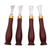 1 vnt. odinis arkos kraštas, iškirptas seklias griovelio kraštas karšto ir šalto presavimo linijos perforatorius, įdėtas linija, odinis amatų įrankis, 1,0–2,5 mm