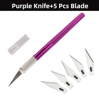 DIY kunsti lõikeriist käsitöö lõikamine Kinfe alumiiniumsulamist puidulõikur nikerdus nuga paberilõikur DIY käsitöö õmbluslõikustööriistad