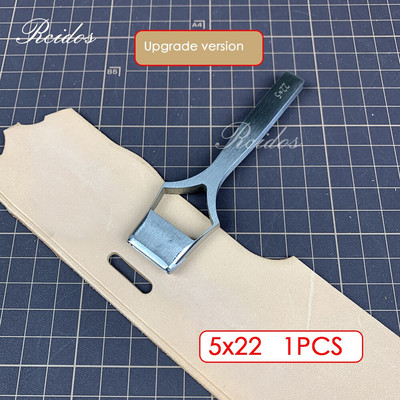 5x8/16/20/22/25mm manuálny dierovač na kožené opasky s plochými otvormi, RCIDOS dierovač na vrecia, nehrdzavejúca oceľ, cena 1 ks