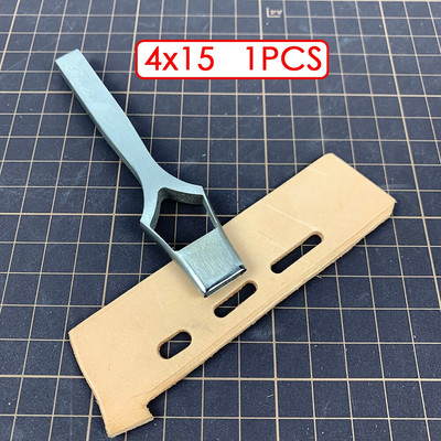 5x8/16/20/22/25mm manuálny dierovač na kožené opasky s plochými otvormi, RCIDOS dierovač na vrecia, nehrdzavejúca oceľ, cena 1 ks