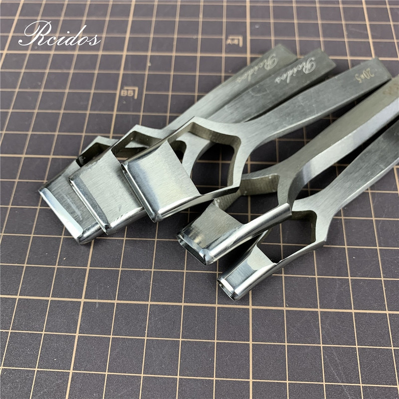 5x8/16/20/22/25mm manuálny dierovač na kožené opasky s plochými otvormi, RCIDOS dierovač na vrecia, nehrdzavejúca oceľ, cena 1 ks