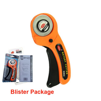 Cutter rotativ de 45 mm Instrument de tăiat piele cu cleme de cusut pentru matlasarea țesăturii, cusut, artizanat, lucrare de petice