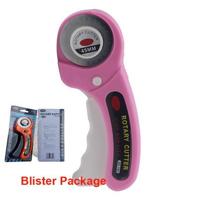 Cutter rotativ de 45 mm Instrument de tăiat piele cu cleme de cusut pentru matlasarea țesăturii, cusut, artizanat, lucrare de petice