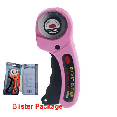 Cutter rotativ de 45 mm Instrument de tăiat piele cu cleme de cusut pentru matlasarea țesăturii, cusut, artizanat, lucrare de petice