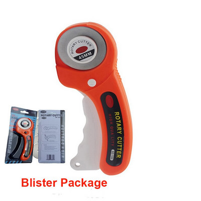 Cutter rotativ de 45 mm Instrument de tăiat piele cu cleme de cusut pentru matlasarea țesăturii, cusut, artizanat, lucrare de petice