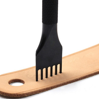 4 мм кожени перфоратори Инструмент за раздалечаване Направи си сам ръчно изработени кожени изделия Шевове Шевове Висококачествена стоманена ножица