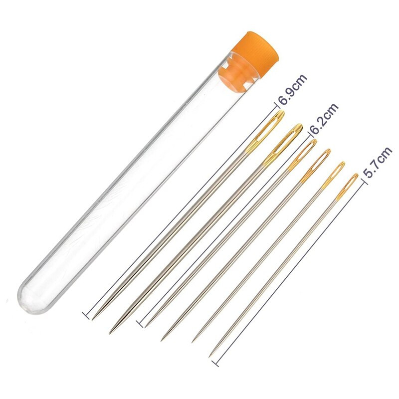 Πρακτικό δερμάτινο DIY Craft Stittching Poking Needle Wing Working Hand Tool Kit for δερμάτινη κατασκευή
