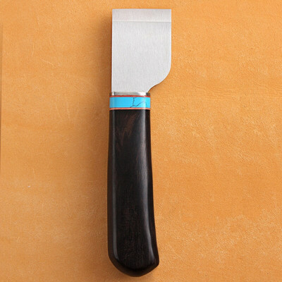 1 ΤΕΜ Χάλυβας μαχαίρι μαχαιριού κοπής δέρματος χειροτεχνίας DIY πάχους 3 χιλιοστών 35 χιλιοστών φαρδιά λεπίδα