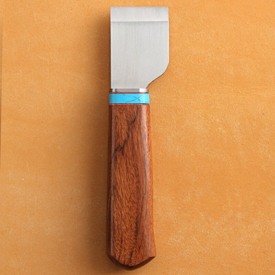 1 ΤΕΜ Χάλυβας μαχαίρι μαχαιριού κοπής δέρματος χειροτεχνίας DIY πάχους 3 χιλιοστών 35 χιλιοστών φαρδιά λεπίδα