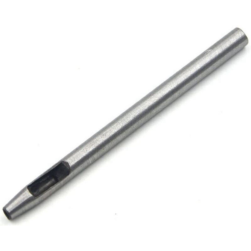 LUDA 14 tk. ümmargune õõnsate stantsimiskomplekt, nahast käsitöönduslik stantsimistööriist õõnesaugulõikuri tööriist kellarihmade rihmade lõuendi jaoks