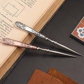 Retro ümmarguse auguga punane iidne hõbedane tiib 12 cm punane iidne tiib ja hõbedane tiib meisterdamiseks tikkimiseks.