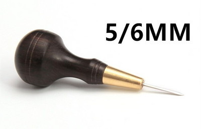 Bőr varrás csíra gyémánt alakú ébenfekete fekete sárgaréz kézműves szerszám kézi varrás csíra DIY varrókúp