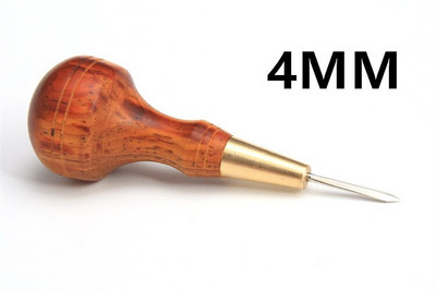 Bőr varrás csíra gyémánt alakú ébenfekete fekete sárgaréz kézműves szerszám kézi varrás csíra DIY varrókúp