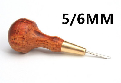 Bőr varrás csíra gyémánt alakú ébenfekete fekete sárgaréz kézműves szerszám kézi varrás csíra DIY varrókúp