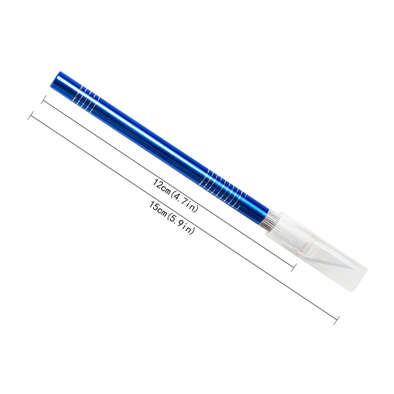 LMDZ Επαγγελματικό μαχαίρι ακριβείας από ανοξείδωτο χάλυβα Εργαλείο ξυραφιού μαχαιριών χόμπι με 5 λεπίδες, έργα τέχνης, κοπτικό μαχαίρι γλυπτικής σπηλιάς