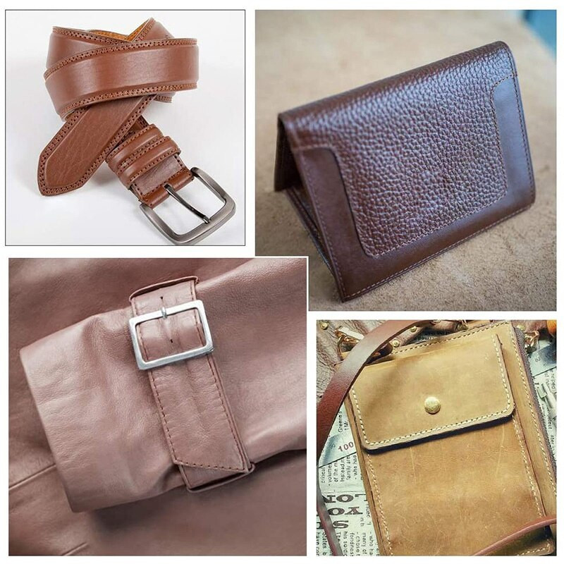 29-osaline nahaõmbluskomplekt, nahaõmbluspolstri paranduskomplekt 8-värvilise õmblusniidiga, nahaõmblemiseks