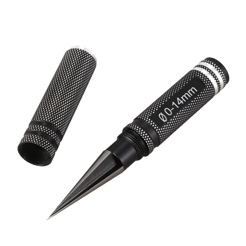 Universaalne terasest 0-14 mm must professionaalne hõõritsusnoaga puuritööriista serva hõõrits