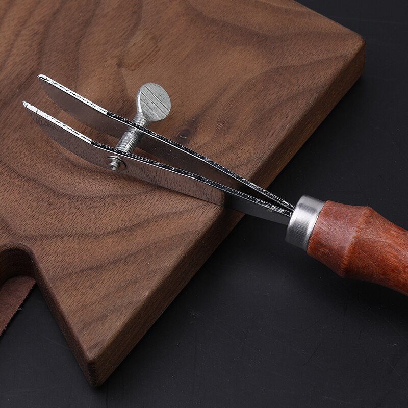 LMDZ 1Pcs Ρυθμιζόμενο Δερμάτινο Craft Edge Creaser Skiving Εργαλείο DIY Χειροποίητο Leathercraft Εργαλεία εργασίας Ανθεκτικό Υψηλής Ποιότητας