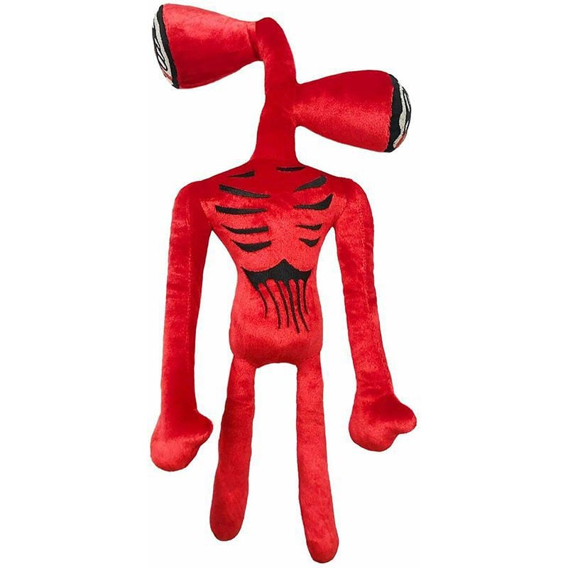 Играчка Siren head, Плюшена, Червен, 20 см
