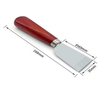 Δερμάτινο μαχαίρι κοπής Αραίωση Χειροποίητα Δερμάτινα είδη Εργαλείο DIY Φτυάρι Λεπτό Μαχαίρι Δερμάτινα είδη
