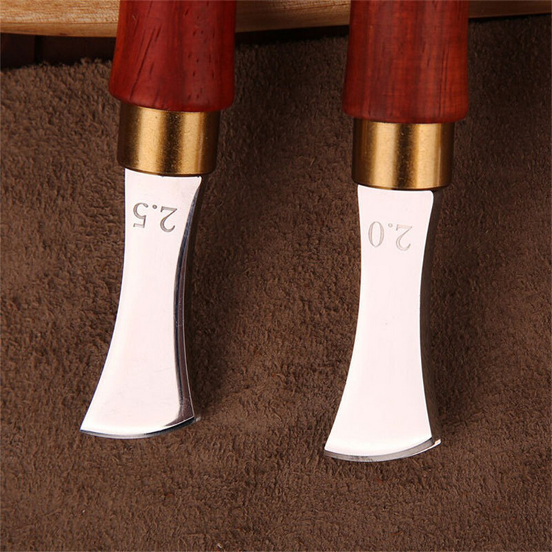 Odinis kraštų glaistymas „pasidaryk pats“ odiniai rankų darbo įrankiai Priedai Patvarus nerūdijančio plieno poliruotas galvutės odinis kraštų glaistymo įrankis