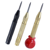 SHWAKK 1PC roostevabast terasest nahast käsitöötööriist nahkrihma jaoks Automaatne rihmade positsioneerimine nahast käsitöötööriist.