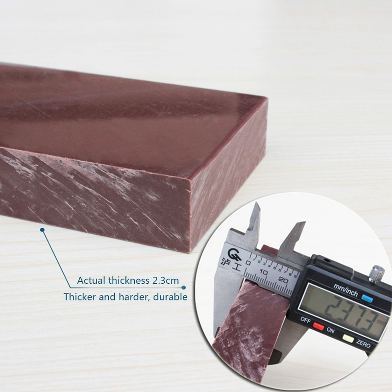 PP Mallet Mat Kožna zaštitna podloga za utiskivanje probijanjem Alat za rukotvorine od 2,3 cm debele kože za rezanje rupa Gumena podloga za šivanje