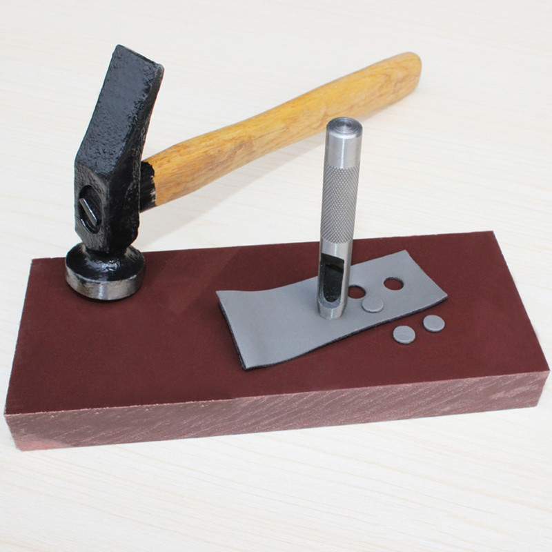 PP Mallet Mat Kožna zaštitna podloga za utiskivanje probijanjem Alat za rukotvorine od 2,3 cm debele kože za rezanje rupa Gumena podloga za šivanje