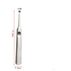 Jednostavna metalna kopačica za rezanje žljebova u obliku slova u kopačica u obliku slova "uradi sam" alat za izradu kože