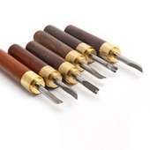 1 τεμ 0,8/1,0/1,2/1,8/1,5 χιλιοστά Leather Edge Beveler Skiving Beveling Knife Εργαλείο χειροτεχνίας κοπής με ξύλινη λαβή Εργαλεία DIY