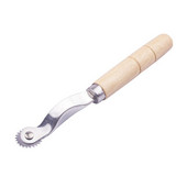 1 ΤΕΜ. DIY Ατσάλινο οδοντωτό ύφασμα Δερμάτινο τροχό Πίεσης Ζώνης Στρογγυλού ορίου Γραμμή σάρωσης Εργαλεία Ραπτικής Ραπτικής Σταυροβελονιάς